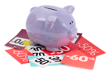 Piggy bank piggy bank on sale tagsの写真素材