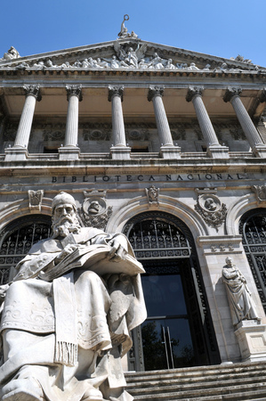 National Library of Madridのeditorial素材