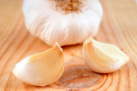 Clove garlicの写真素材