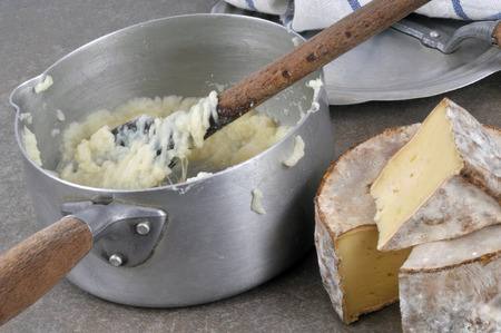 Aligot saucepanの写真素材