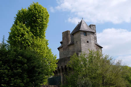 The Constable's Tower in Vannes in Brittanyのeditorial素材