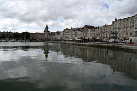 Old port and quai Duperrのeditorial素材