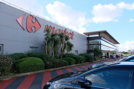 Carrefour Market supermarket in Vannes in Brittany