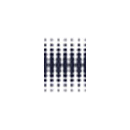 Dotted gradient vector illustration on white background.のイラスト素材