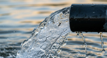 A person tenderly holds a luminous golden heart shape in their hands with warm light.の素材