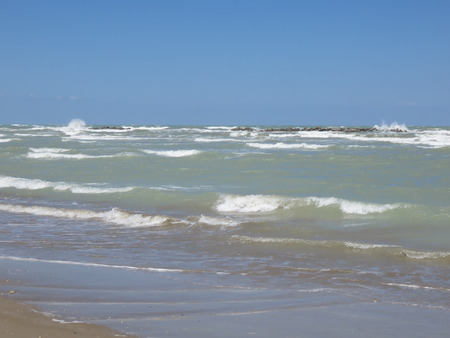 rough seaの写真素材