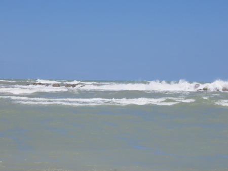 rough seaの写真素材