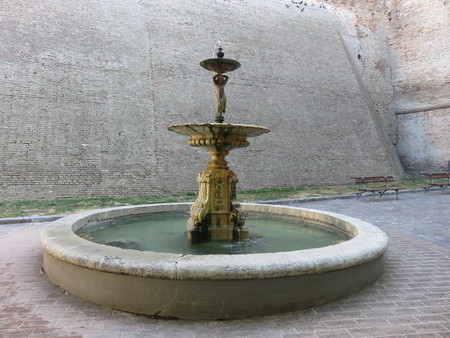 Ancient fountainの写真素材