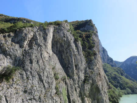 Among the wild mountain nature the colors seem more intenseの写真素材