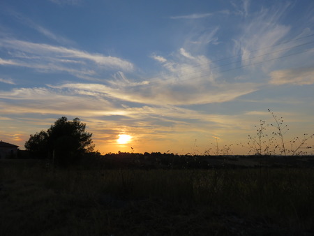 Colors of the sunsetの写真素材