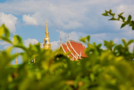 The hiding templeの写真素材