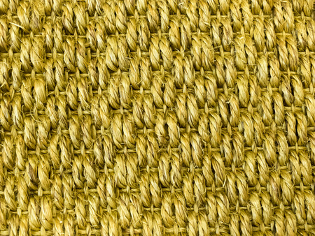 Bast mat, wicker texture background. Close up.の写真素材