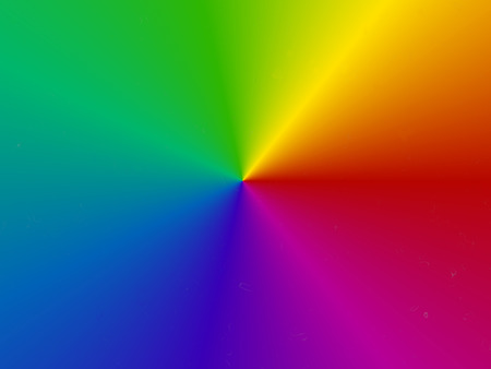 Abstract background colored cone vibrant rainbow patternの写真素材