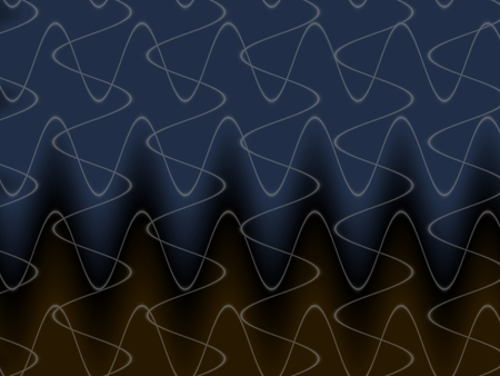 Abstract advertising, blue and black, gradient kaleidoscopic, decorative background patternの写真素材