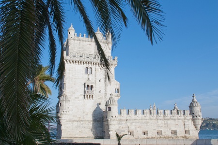 Belem Tower, Lisbon PORTUGALの写真素材