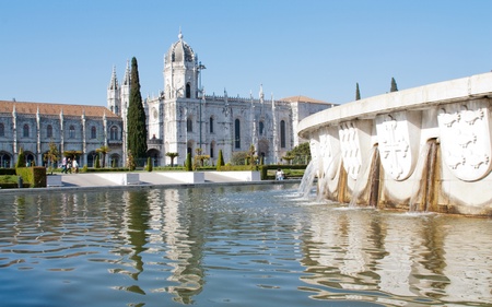 Mosteiro dos Jeronimos,Lisboa Portugalのeditorial素材