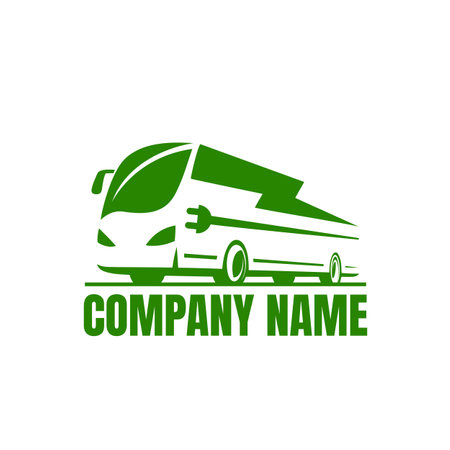 car service logo design template. transport company vector logo design template.のイラスト素材