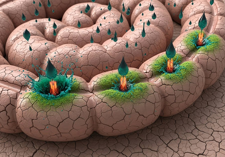 Acid Rain Damage Inside the Gutの素材