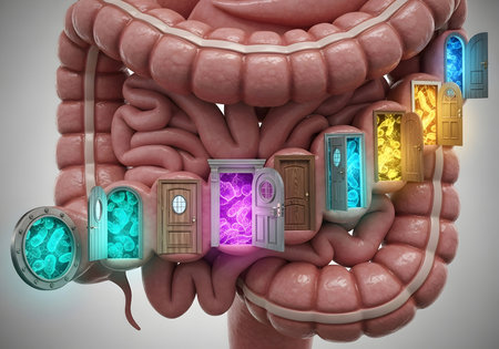 Intestinal Gates Revealing Microbial Worldsの素材