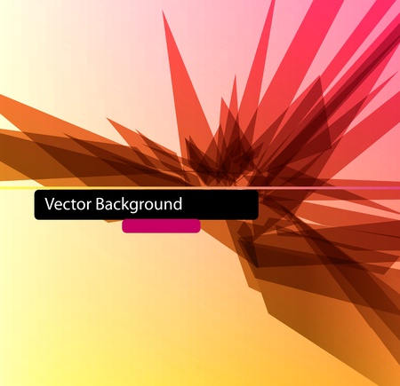 3D Polygonal techno backgroundのイラスト素材