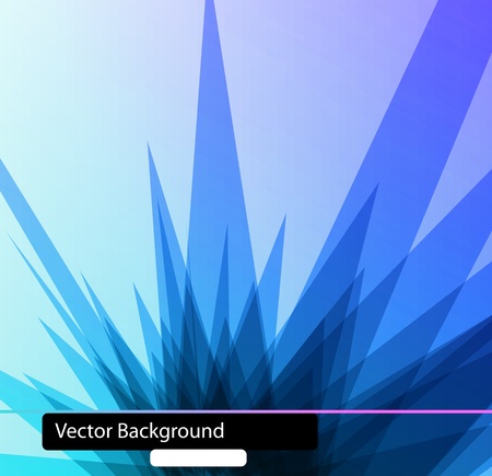 3D Polygonal techno backgroundのイラスト素材