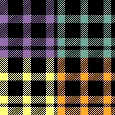 Plaid fabric samples in vectorの写真素材