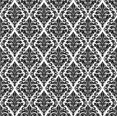 Seamless texture pattern of floral elementsの写真素材