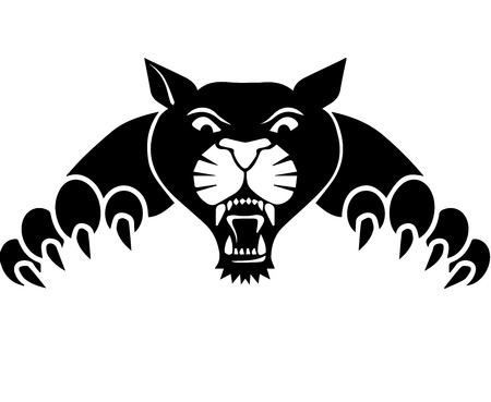 Wild tiger.のイラスト素材