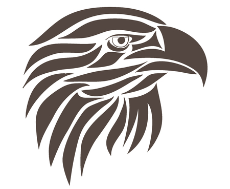 Abstract eagle.のイラスト素材