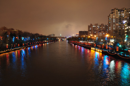 Beijing-Hangzhou Grand Canalのeditorial素材