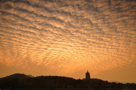 Leifeng pagodaの写真素材