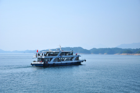 Hangzhou Qiandao Lake sceneryのeditorial素材