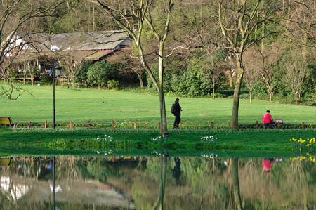 Hangzhou Port-au-Prince's Bay sceneryの写真素材