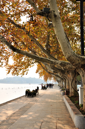 West Lake sceneryのeditorial素材