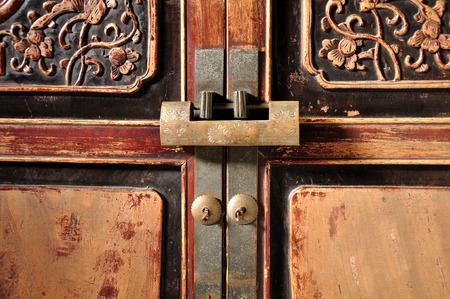 Copper lockの写真素材