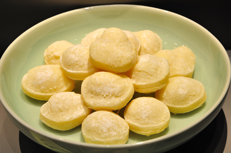 Snowflake cake at Hang Bang museumのeditorial素材