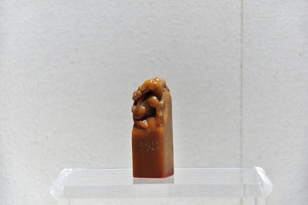 Sizhang displaying in a museumのeditorial素材