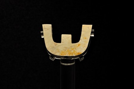 Jade tripod displaying in a museumのeditorial素材