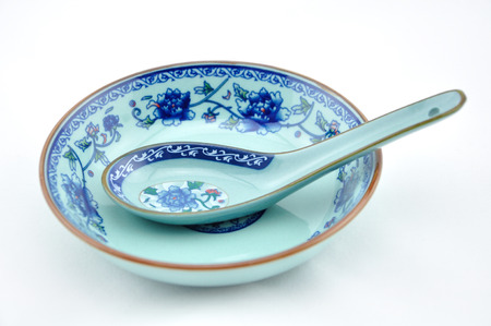 Porcelain tablewareの写真素材