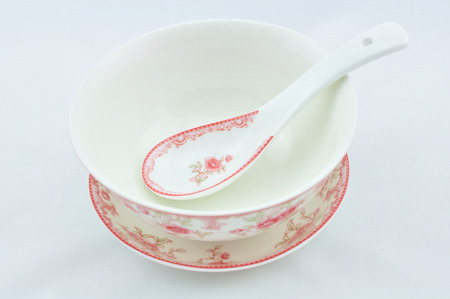 Porcelain tablewareの写真素材