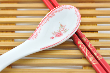 Porcelain tablewareの写真素材