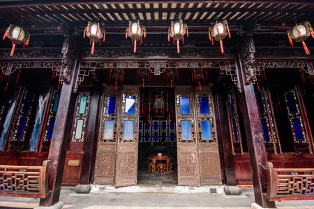 former residence of Hu Xueyanのeditorial素材