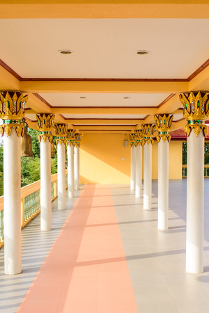 Koh Samui Thailand Buddhist templeの写真素材