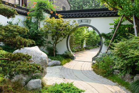 Jiangnan gardenのeditorial素材