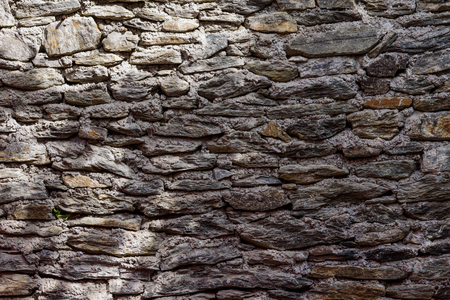 The stone wallの写真素材