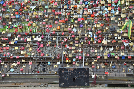 Wall of locks