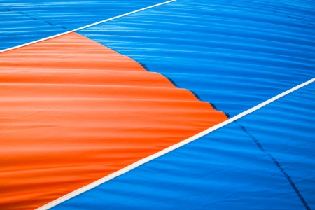 Close up nylon canvas color of balloonの写真素材