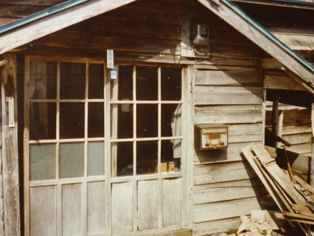 Photo hallway in the 1960sの写真素材