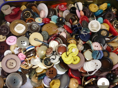 Old volume buttonの写真素材