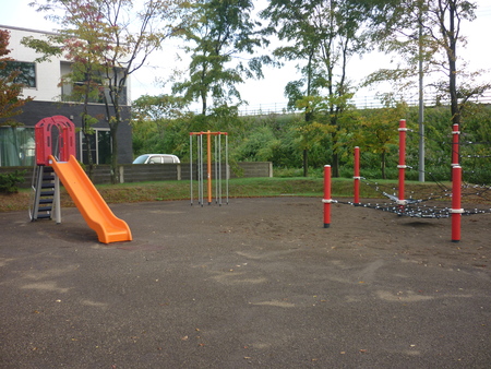 Park in the morningの写真素材
